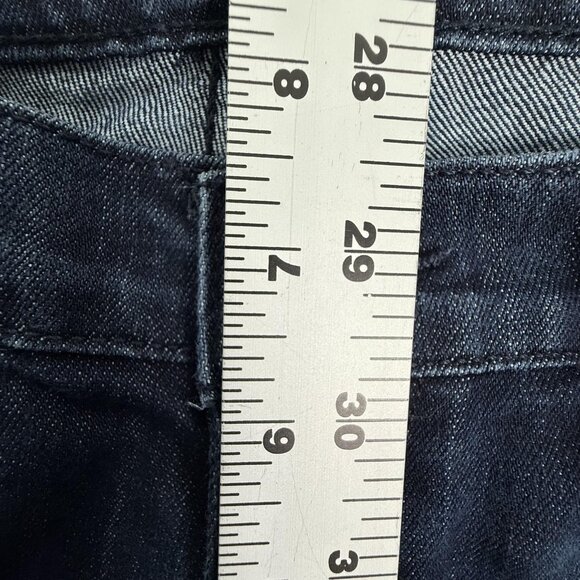 Rock & Republic Stella Jeans Womens 26 Low Rise Bootcut Blue Dark Wash 28x34 - Picture 9 of 10